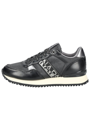 Napapijri Sneaker Lederimitat/Textil Schwarz - surf4shoes