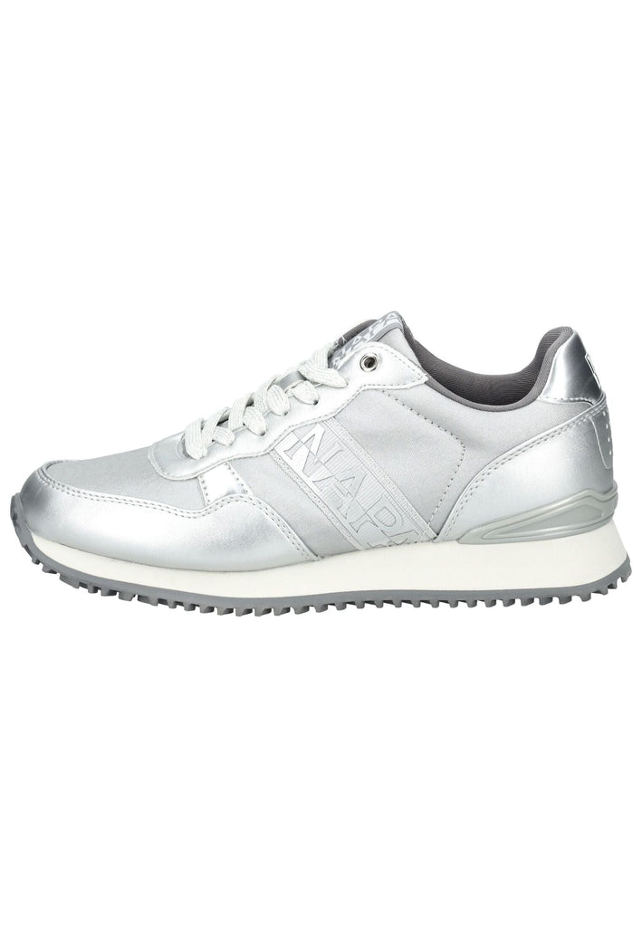 Napapijri Sneaker Lederimitat/Textil Silber - surf4shoes