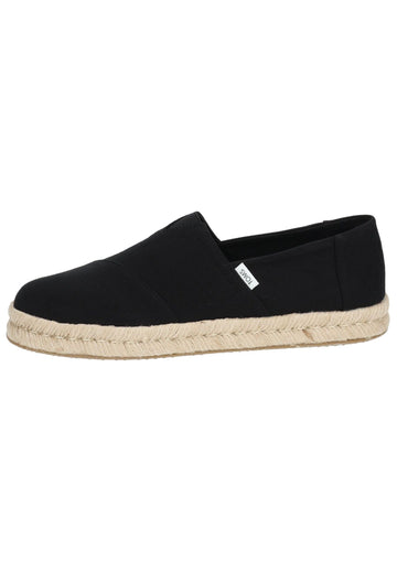 TOMS Halbschuhe Textil Schwarz - surf4shoes