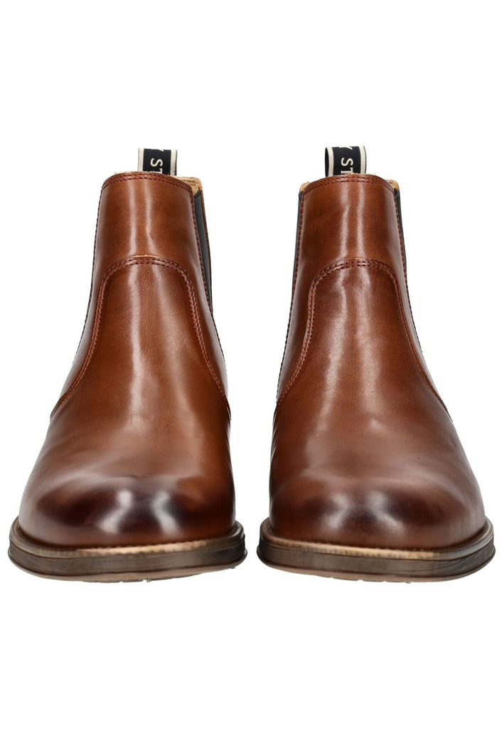 Sneaky Steve Stiefelette Leder/Textil Cognac - surf4shoes