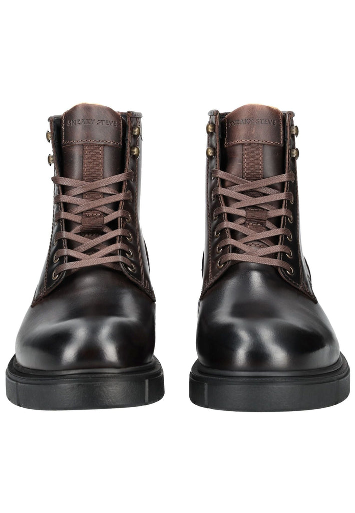 Sneaky Steve Stiefelette Leder Braun - surf4shoes