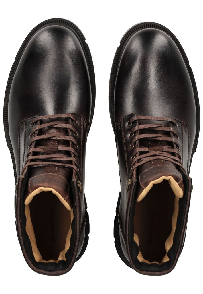Sneaky Steve Stiefelette Leder Braun - surf4shoes