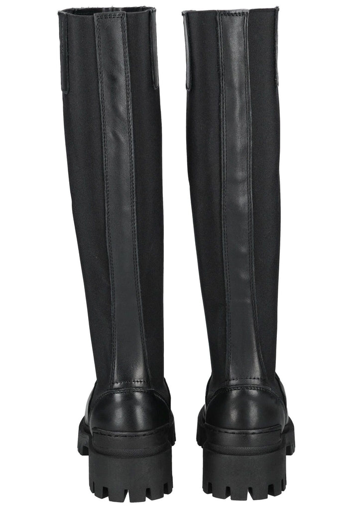 Pavement Stiefel Leder/Textil Schwarz - surf4shoes