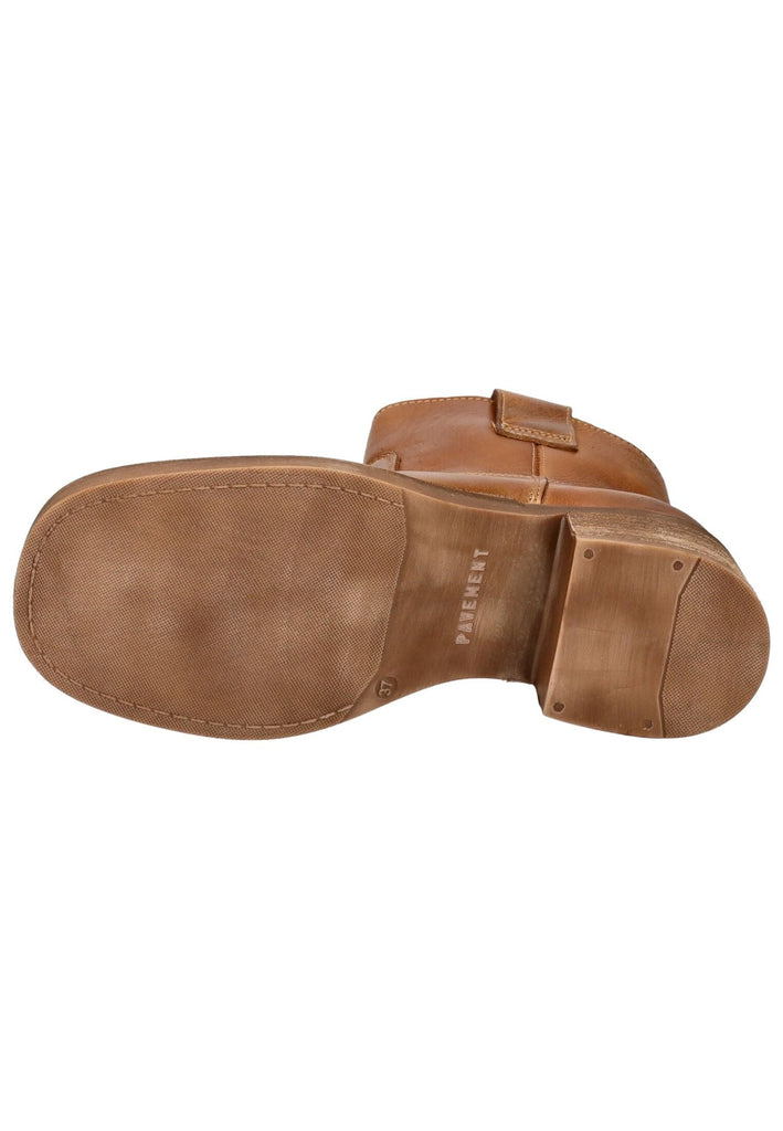 Pavement Stiefelette Leder Tan - surf4shoes