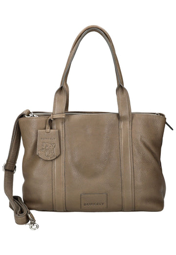 BURKELY Taschen Glattleder Taupe - surf4shoes