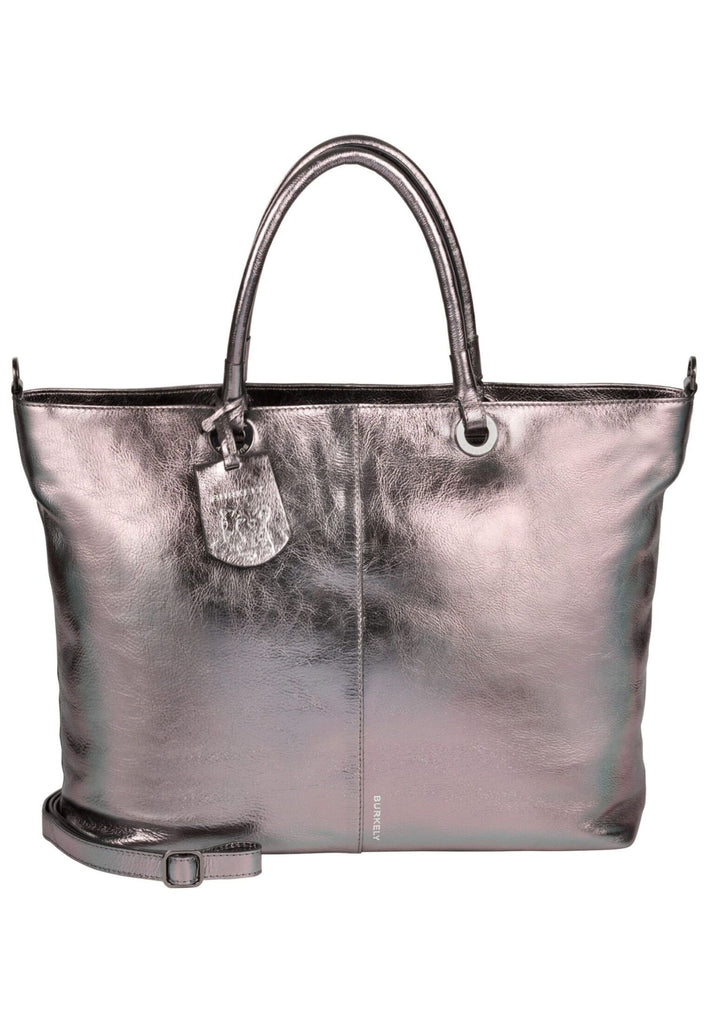 BURKELY Taschen Leder Silber - surf4shoes