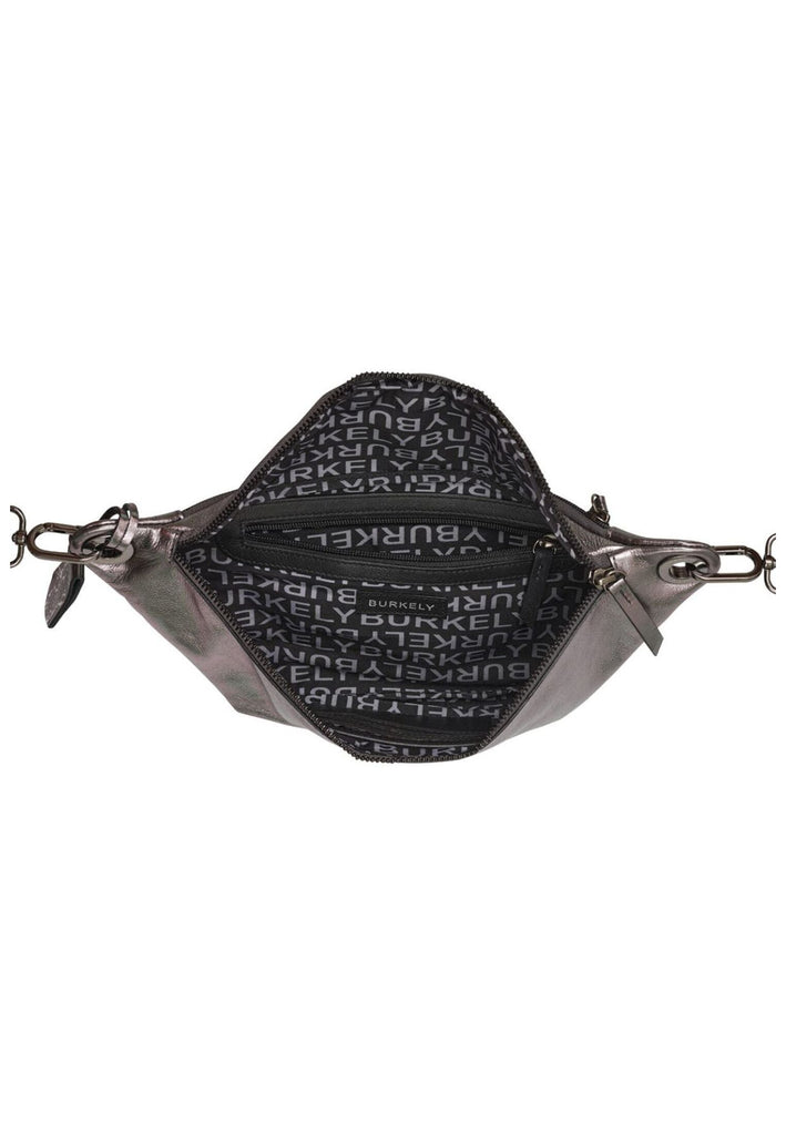 BURKELY Taschen Leder Silber - surf4shoes