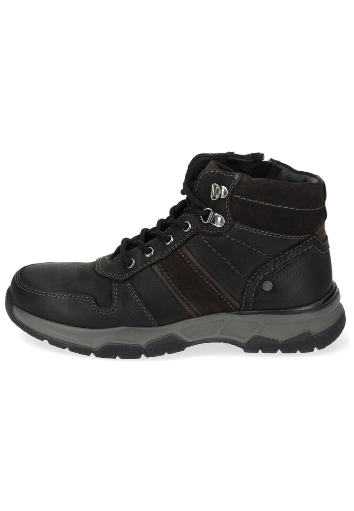 Hush Puppies Stiefelette Leder Schwarz Warmfutter - surf4shoes