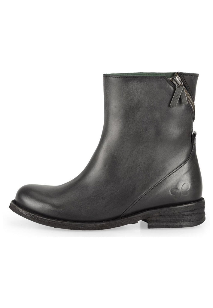 FELMINI Stiefelette Glattleder Schwarz - surf4shoes