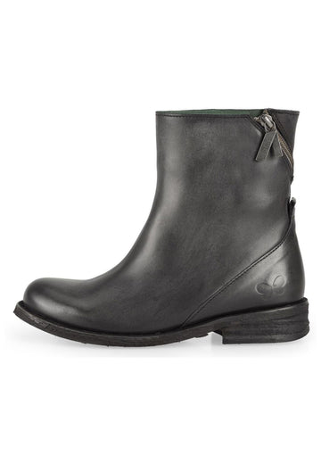 FELMINI Stiefelette Glattleder Schwarz - surf4shoes