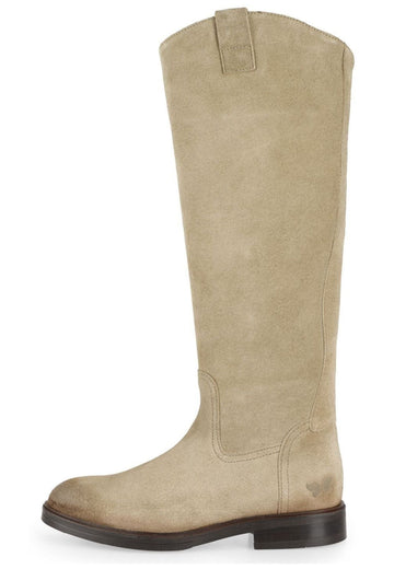FELMINI Stiefel Veloursleder Braun - surf4shoes