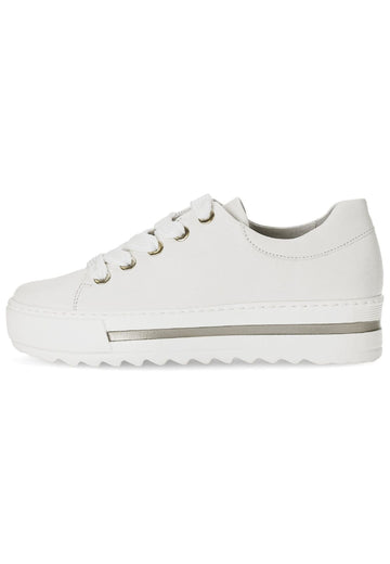 Gabor Comfort Sneaker Nappaleder Latte - surf4shoes