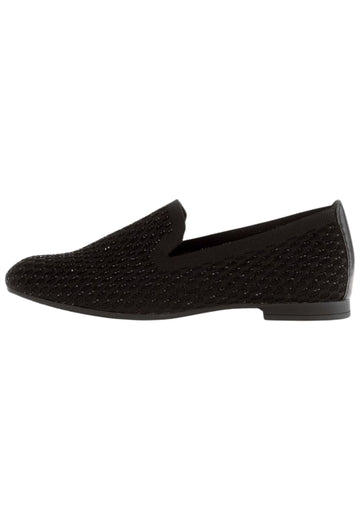 Gabor Slipper Leder/Synthetik Schwarz - surf4shoes