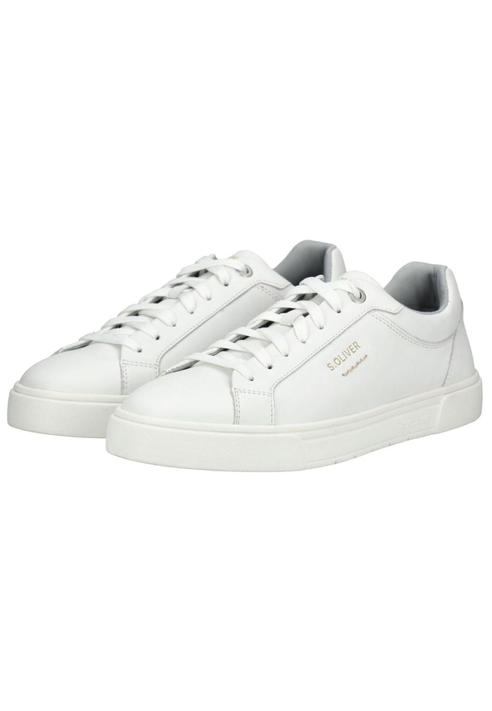 s.Oliver Sneaker Leder Weiß - surf4shoes
