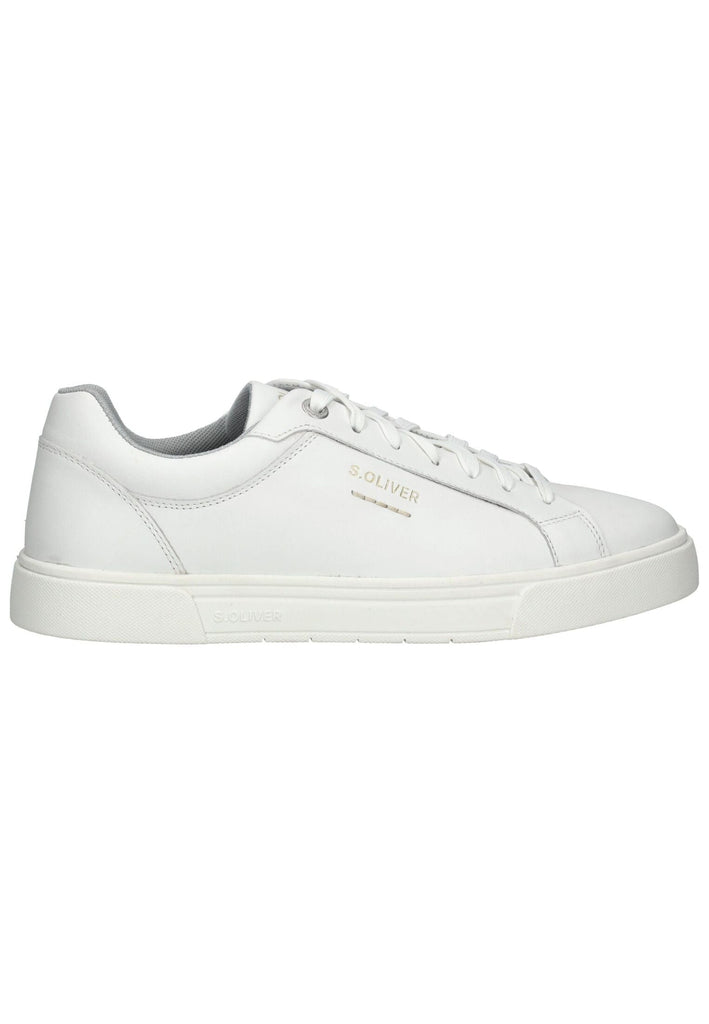 s.Oliver Sneaker Leder Weiß - surf4shoes