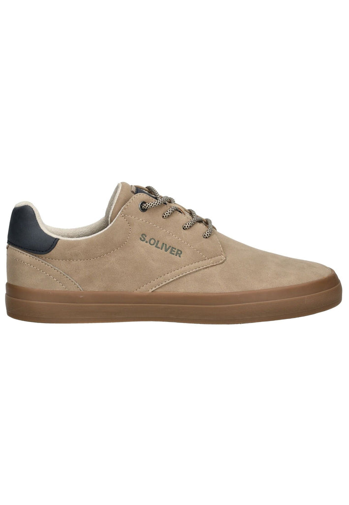 s.Oliver Sneaker Lederimitat Taupe - surf4shoes