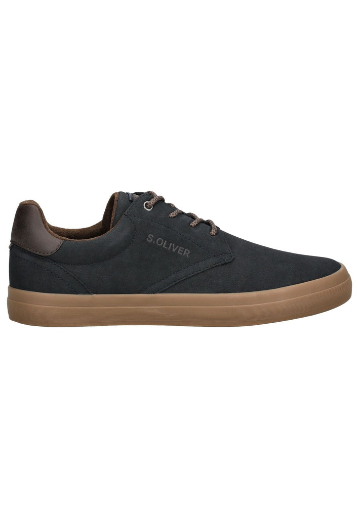 s.Oliver Sneaker Lederimitat Dunkelblau - surf4shoes