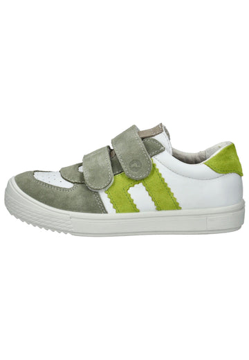Ricosta Halbschuhe Leder Weiß/Grün - surf4shoes