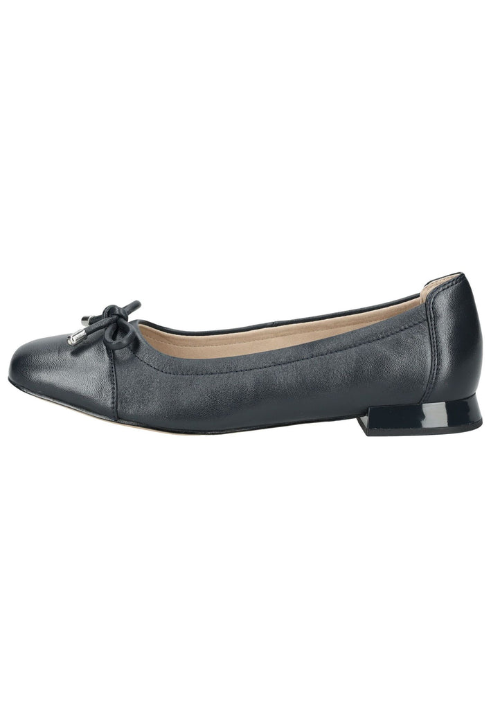 Caprice Ballerinas Nappaleder Dunkelblau - surf4shoes