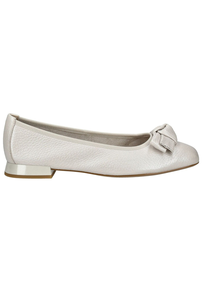 Caprice Ballerinas Leder Beige - surf4shoes