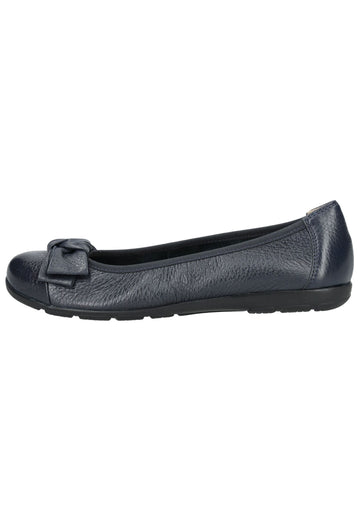 Caprice Ballerinas Leder Ozean - surf4shoes