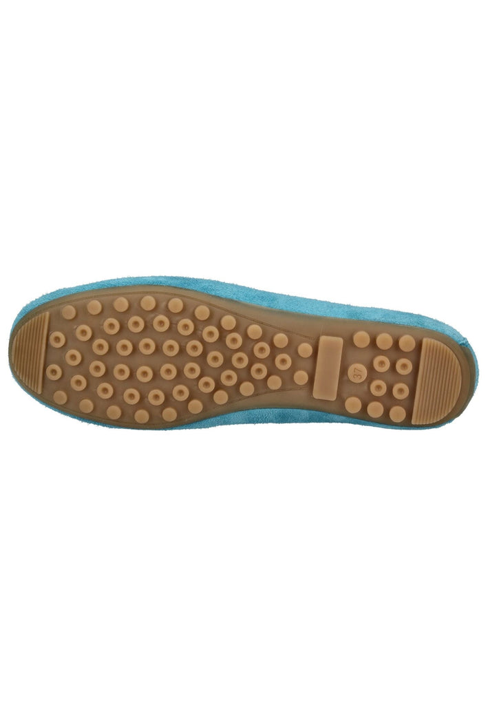 Caprice Slipper Veloursleder Blau - surf4shoes