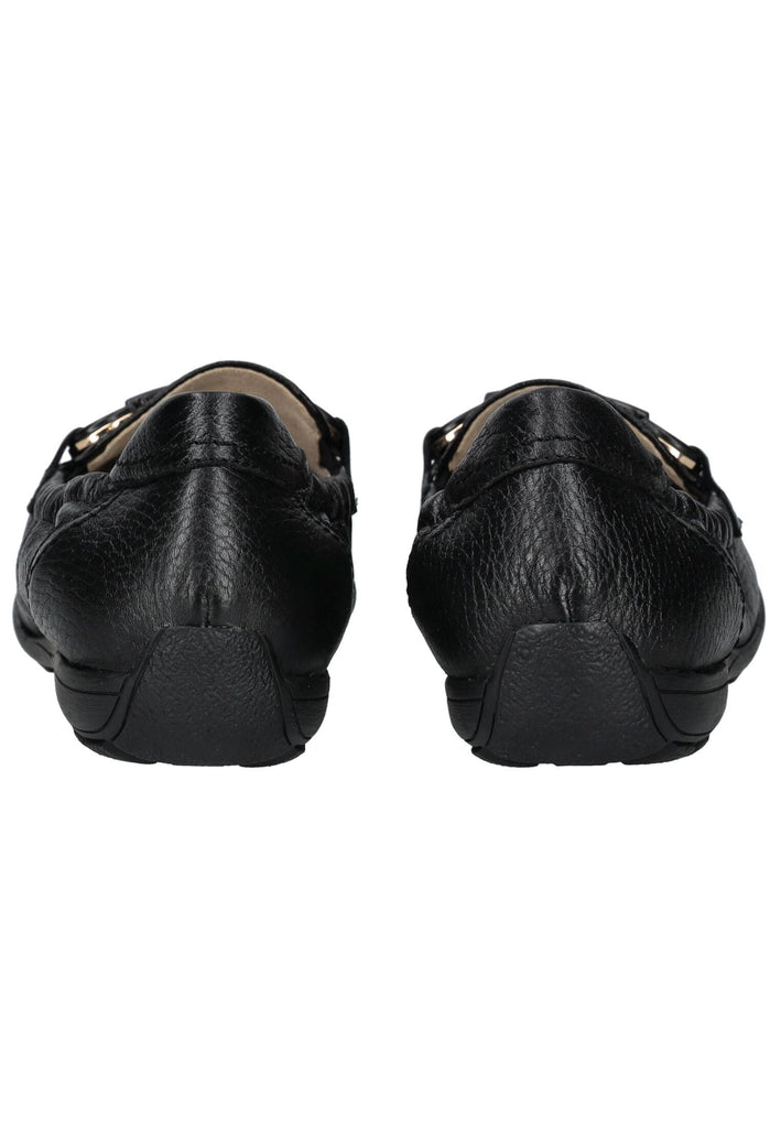 Caprice Slipper Leder Schwarz - surf4shoes