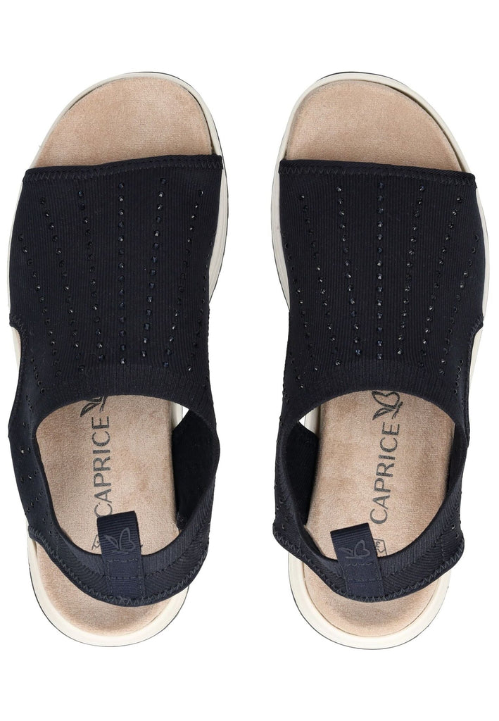 Caprice Sandalen Textil Ozean - surf4shoes