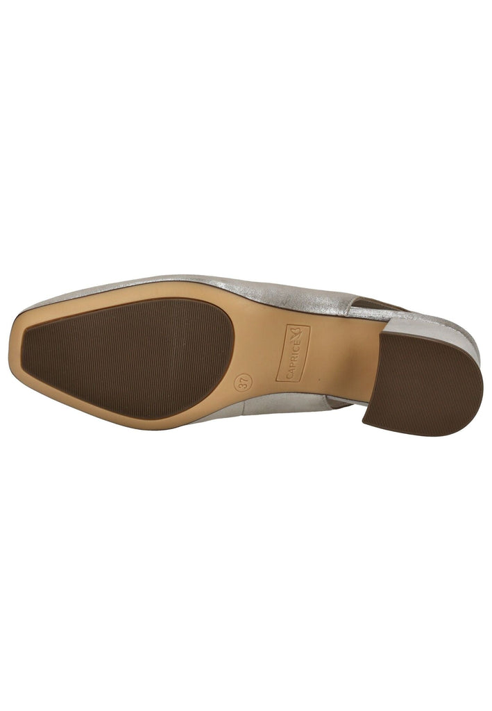 Caprice Pumps Leder Taupe - surf4shoes