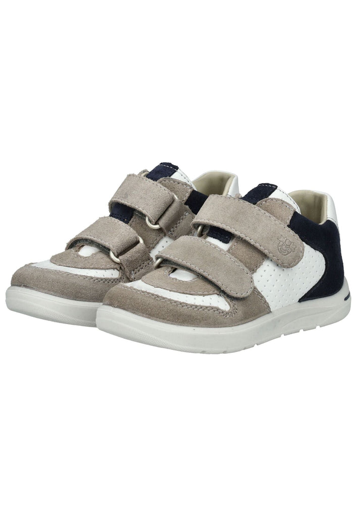 Pepino Halbschuhe Leder Weiß/Grau - surf4shoes