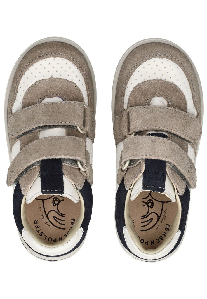 Pepino Halbschuhe Leder Weiß/Grau - surf4shoes