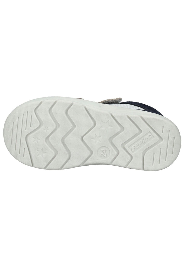 Pepino Halbschuhe Leder Weiß/Grau - surf4shoes