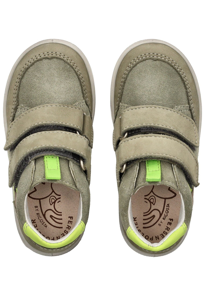 Pepino Halbschuhe Leder/Textil Grün - surf4shoes