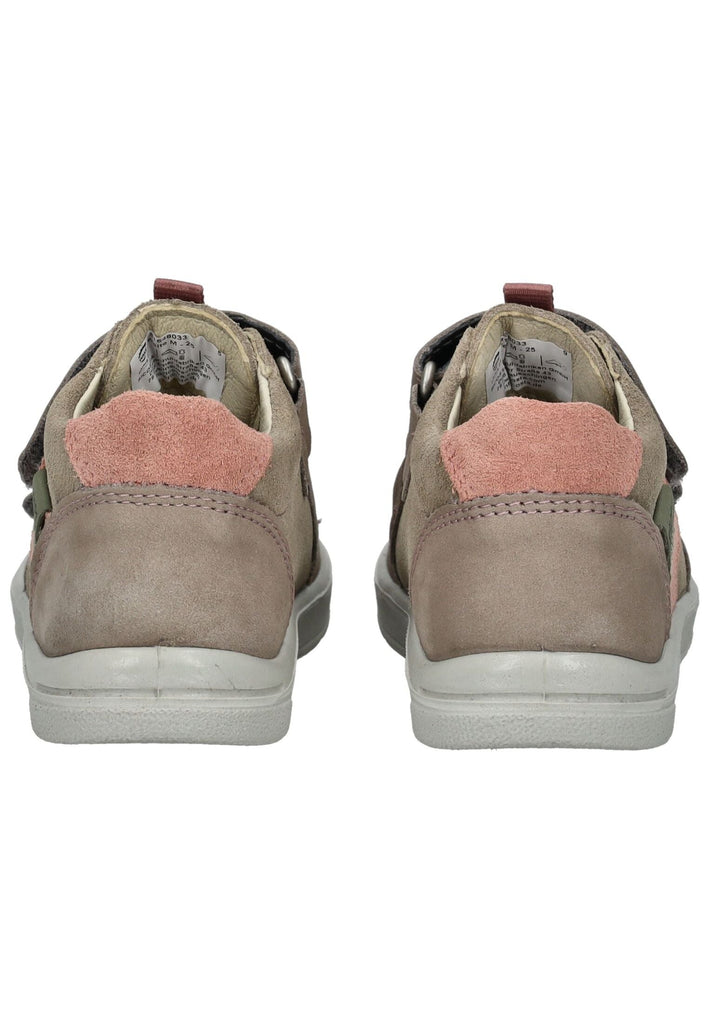 Pepino Halbschuhe Leder/Textil Grau/Rosa - surf4shoes