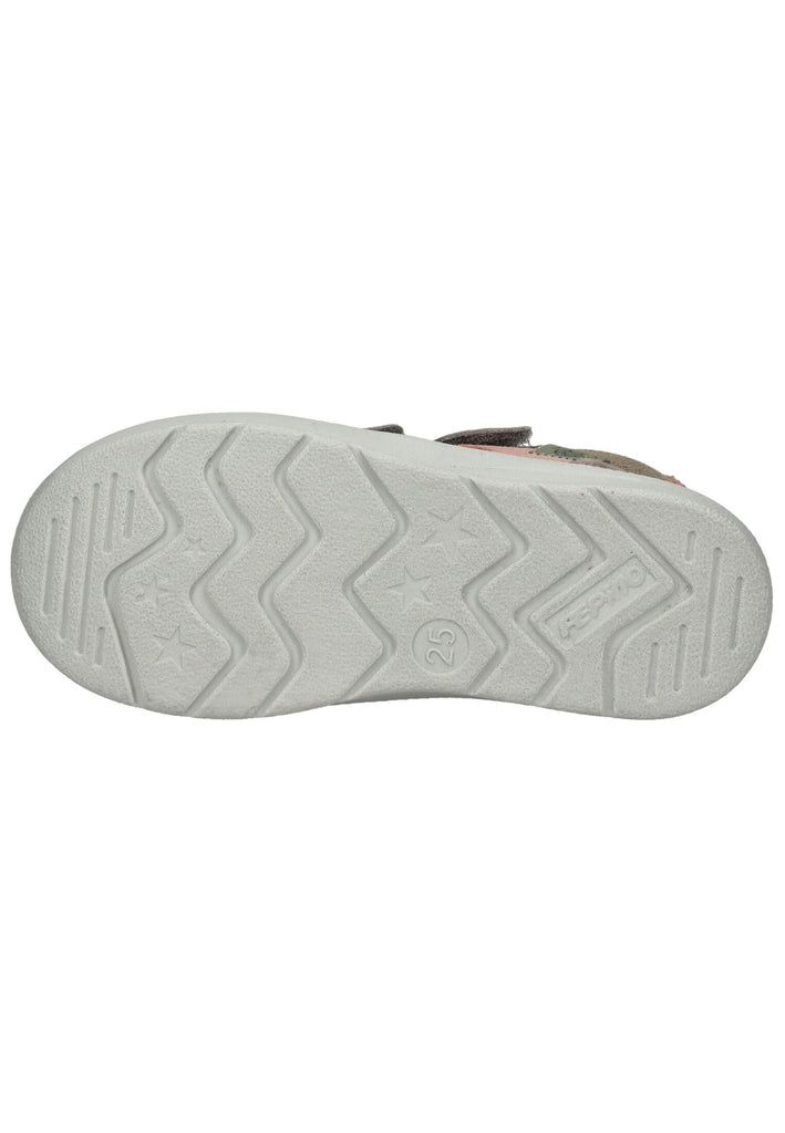 Pepino Halbschuhe Leder/Textil Grau/Rosa - surf4shoes