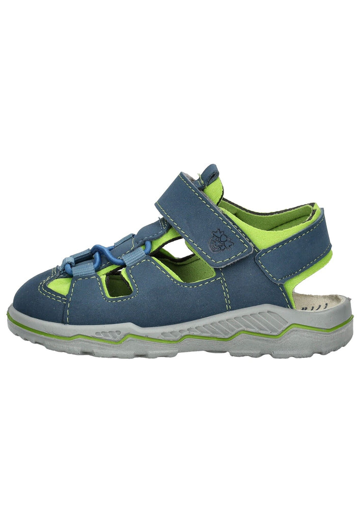 Pepino Halbschuhe Lederimitat/Textil Blau/Grün - surf4shoes