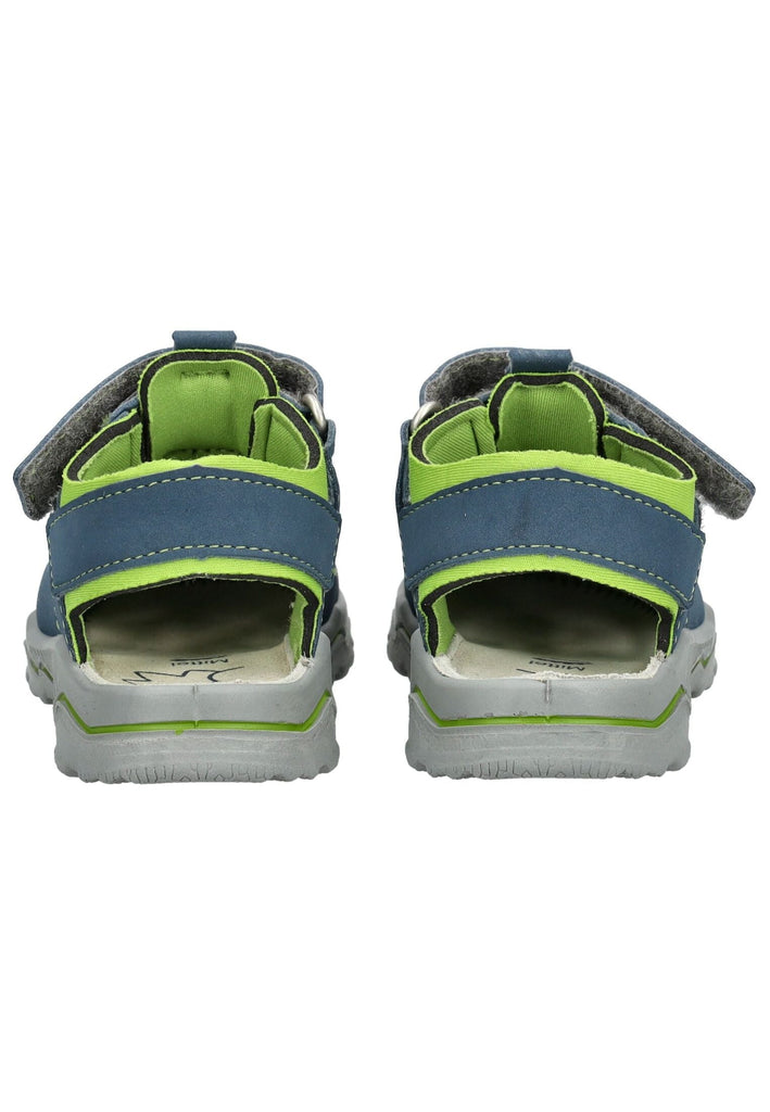 Pepino Halbschuhe Lederimitat/Textil Blau/Grün - surf4shoes