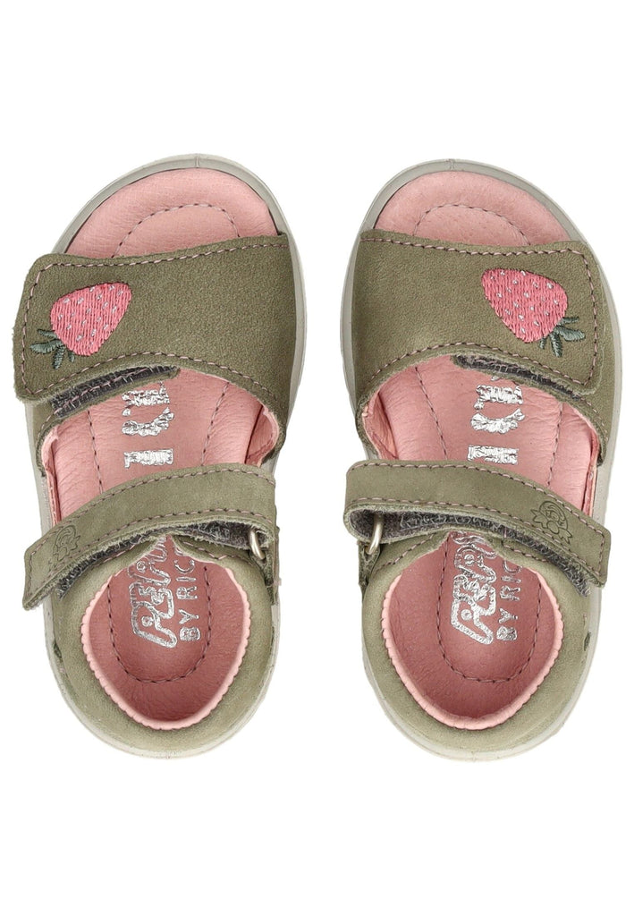 Pepino Sandalen Leder Grau/Pink - surf4shoes