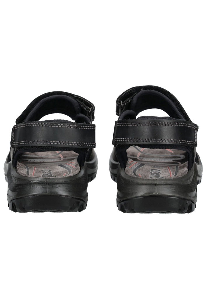 IGI&CO Sandalen Nubukleder Schwarz - surf4shoes