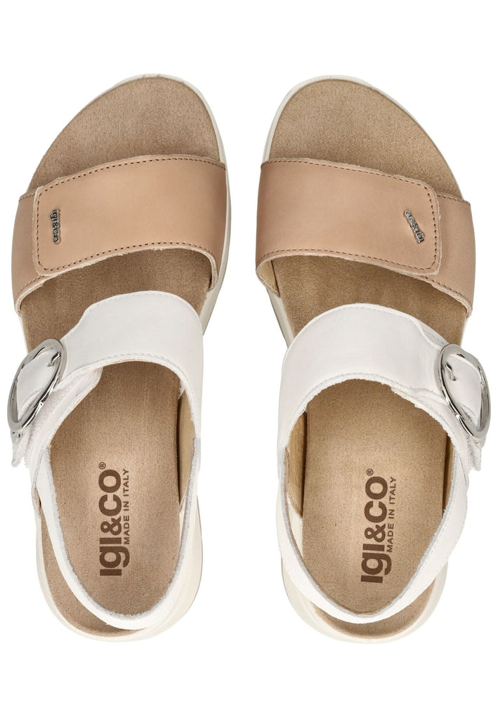 IGI&CO Sandalen Leder Weiß - surf4shoes