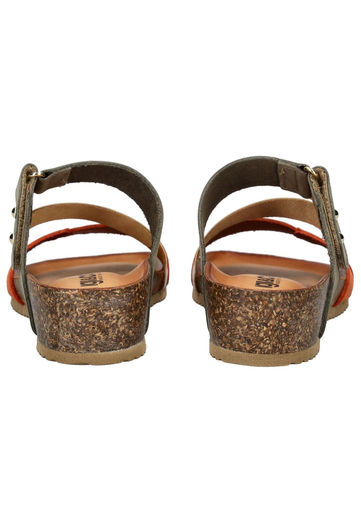 IGI&CO Pantoletten Nubukleder Orange - surf4shoes