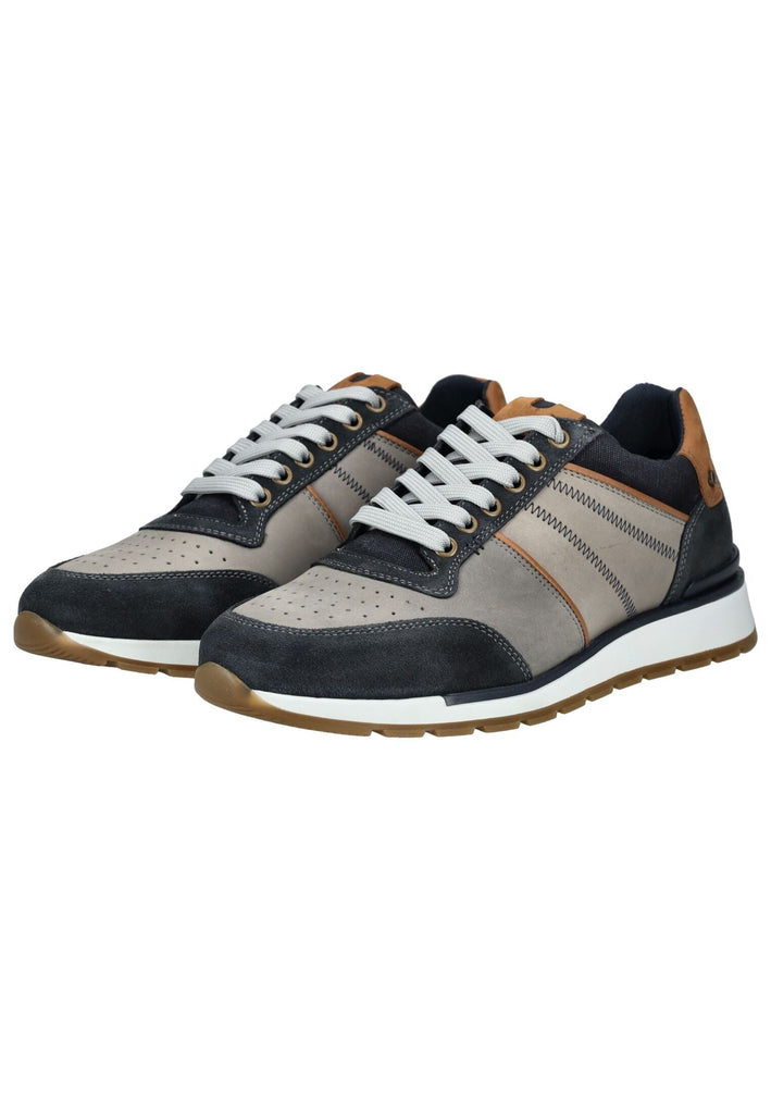Bullboxer Sneaker Leder Navy/Grau - surf4shoes
