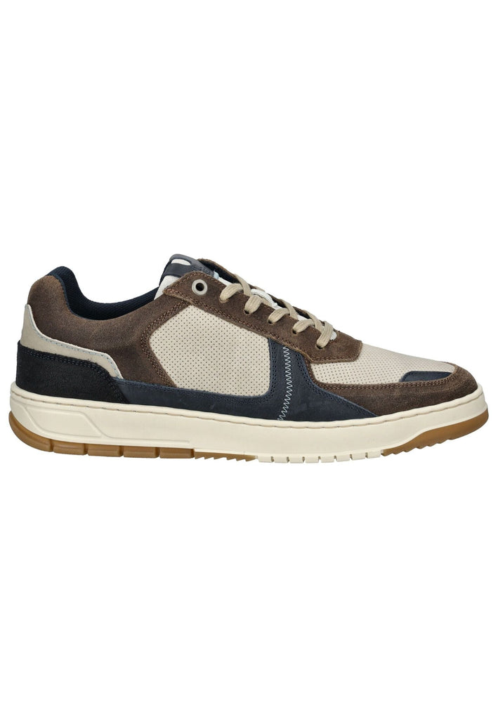 Bullboxer Sneaker Leder Grau/Braun - surf4shoes