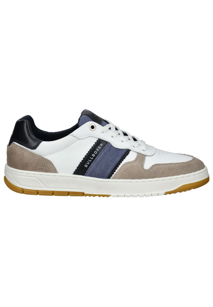 Bullboxer Sneaker Leder Grau/Weiß - surf4shoes