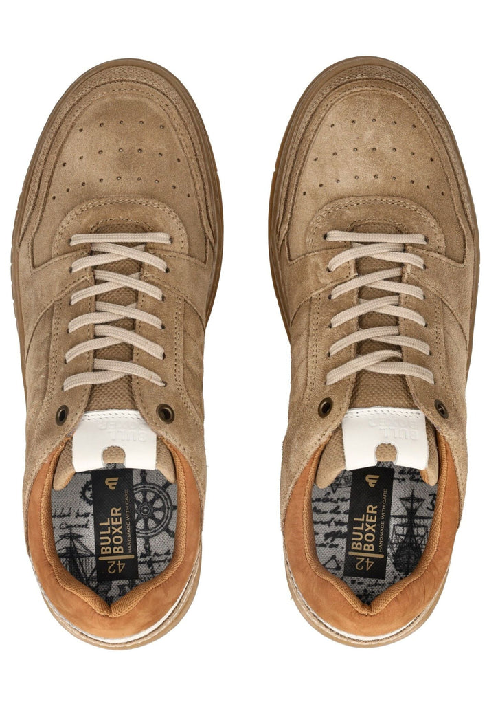 Bullboxer Sneaker Veloursleder Sand - surf4shoes