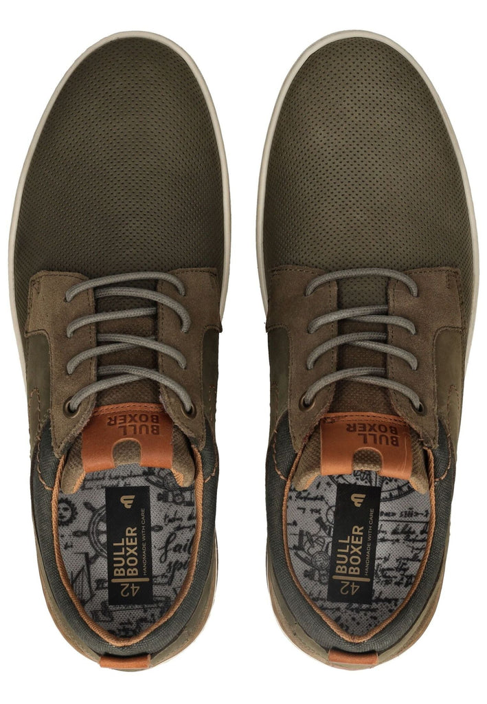 Bullboxer Sneaker Veloursleder Khaki - surf4shoes