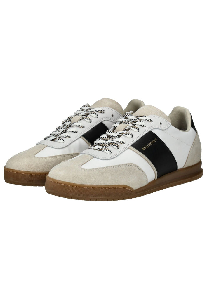 Bullboxer Sneaker Leder/Textil Schwarz/Weiß - surf4shoes