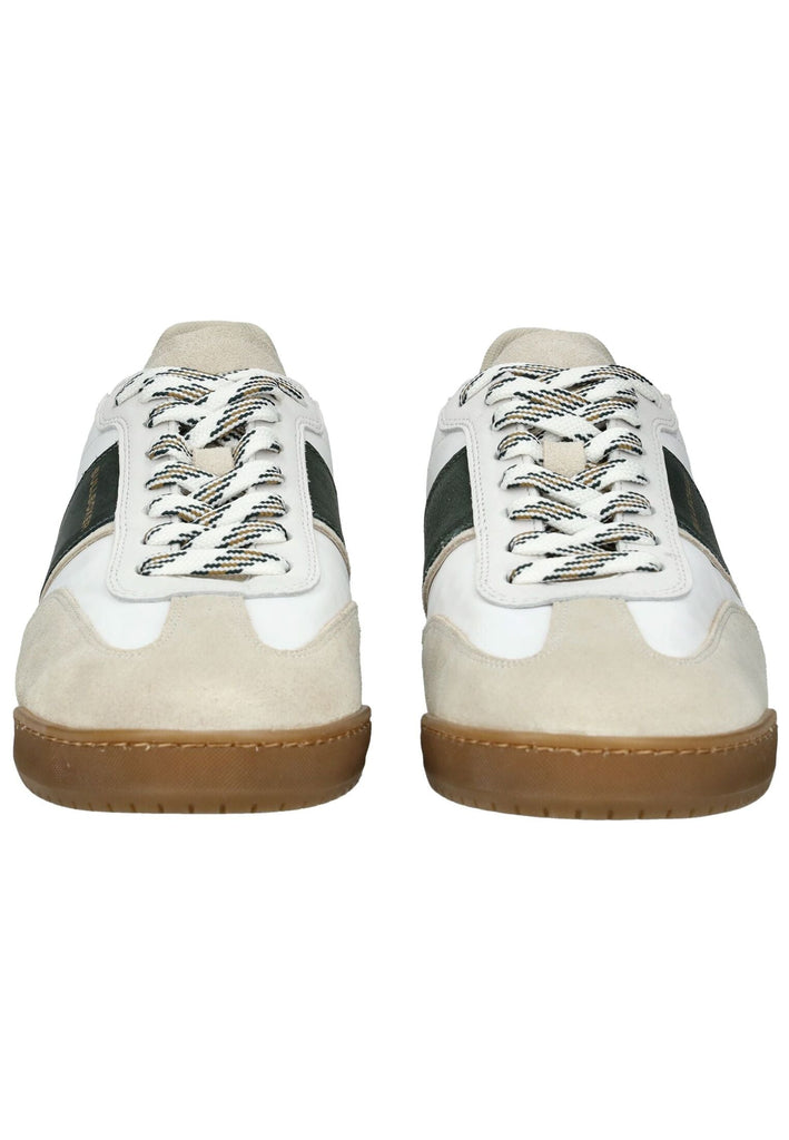 Bullboxer Sneaker Leder/Textil Weiß/Grün - surf4shoes