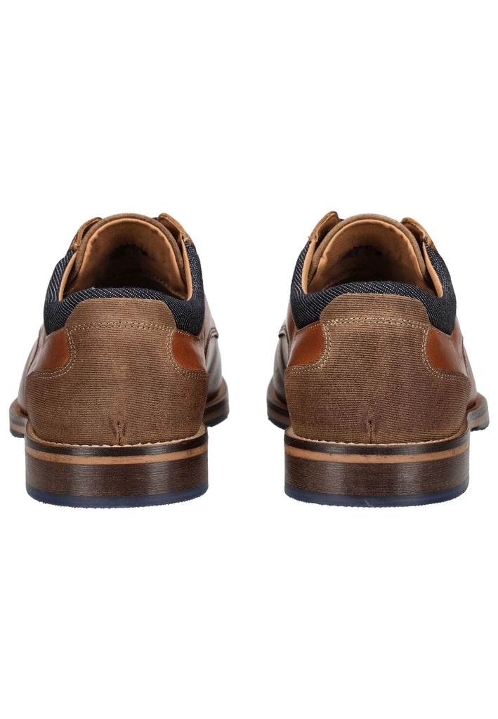 Bullboxer Businessschuhe Leder Cognac - surf4shoes