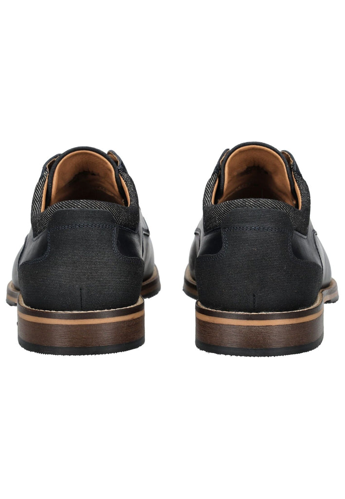 Bullboxer Businessschuhe Leder Navy - surf4shoes